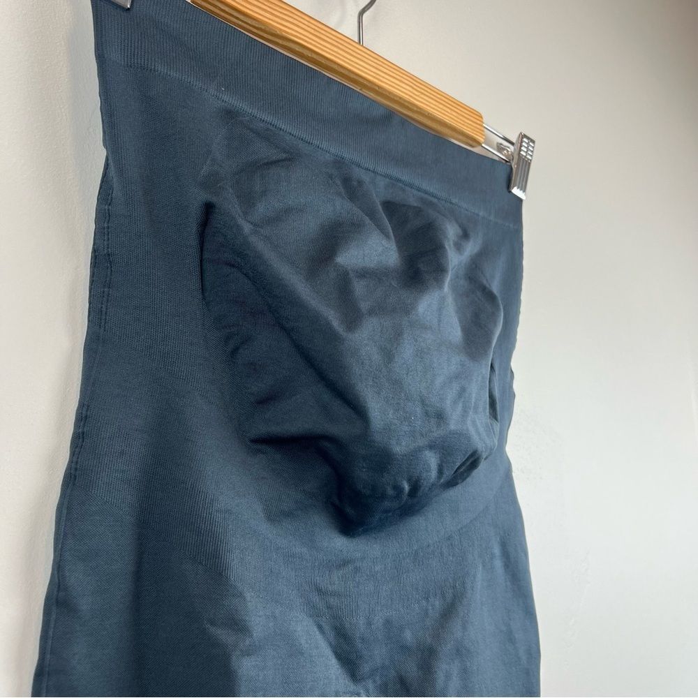Blanqi Everyday Maternity Belly Support Size Medium Leggings Women Steel Blue - Picture 2 of 7